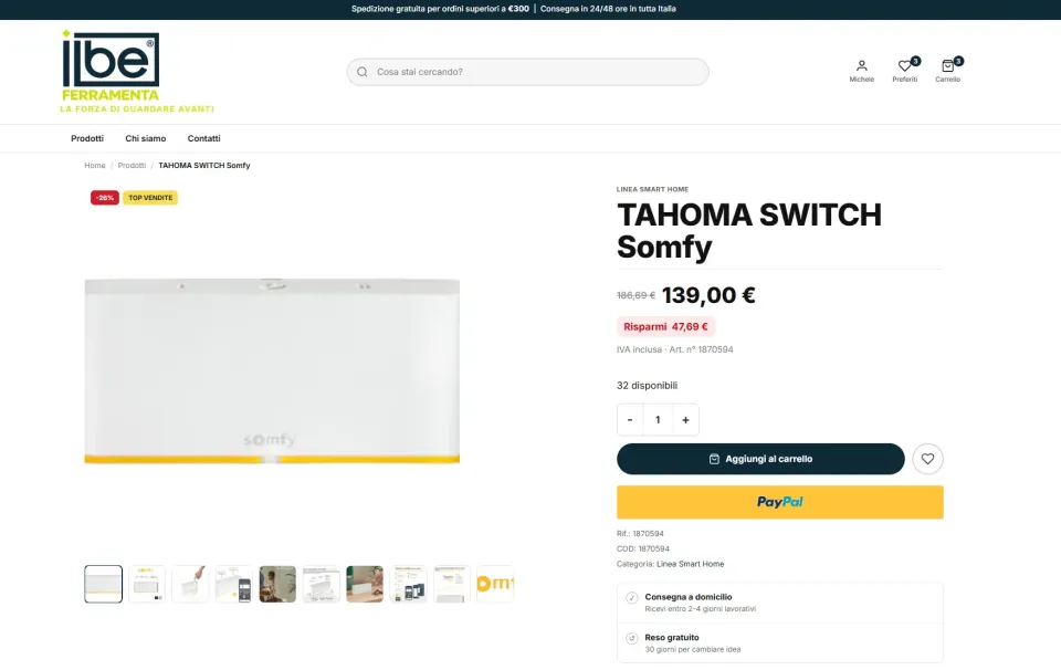 Da PrestaShop a WooCommerce, con il catalogo allineato al gestionale